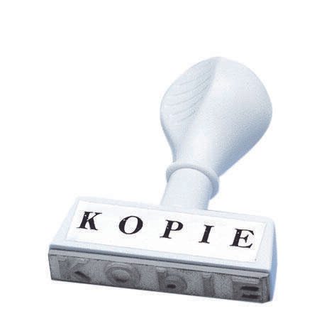 WEDO Textstempel 'KOPIE'