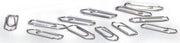 DURABLE Büroklammern Metall silber