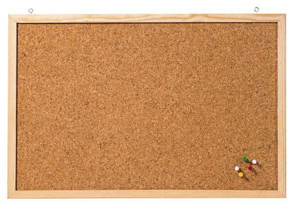 FRANKEN Pinnwand 80,0 x 60,0 cm Kork braun