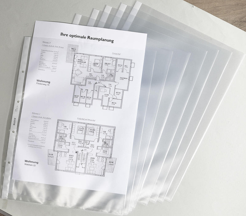 LEITZ Prospekthüllen A3 0.13 mm transparent