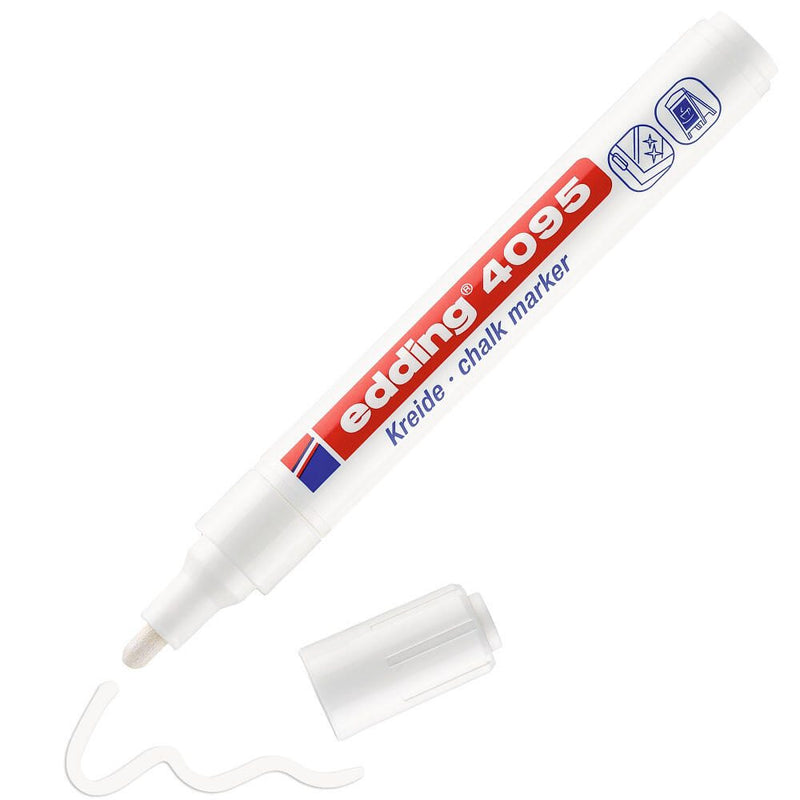 edding 4095 Kreidemarker 2.0 - 3.0 mm Weiß
