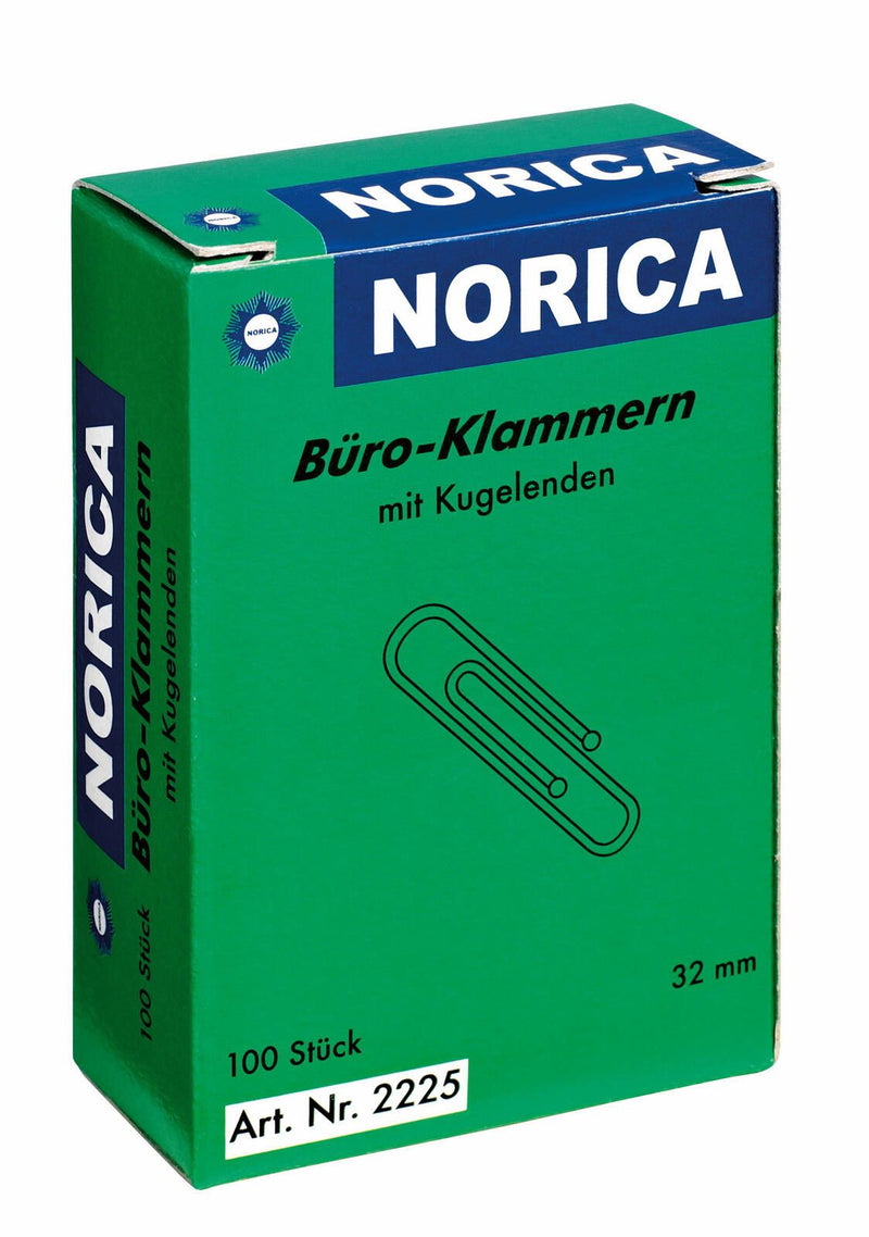 ALCO Büroklammern Metall silber