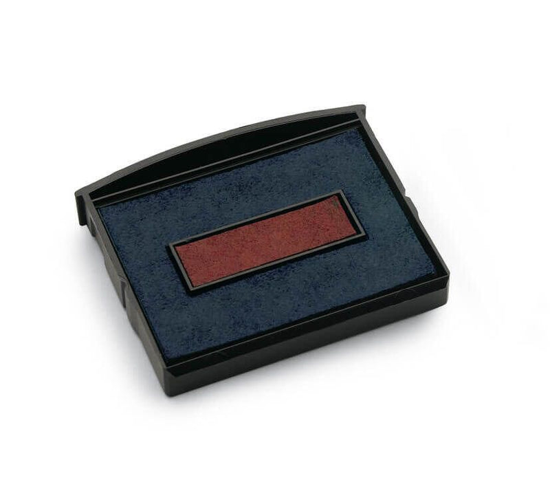COLOP Ersatzstempelkissen 2,4 x 4,1 cm blau/rot