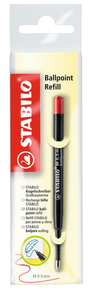STABILO Kugelschreibermine Ballpoint Refill 0.5 mm Rot