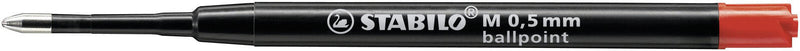 STABILO Kugelschreibermine Ballpoint Refill 0.5 mm Rot