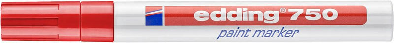 edding 750 Lackmarker 2.0 - 4.0 mm Rot