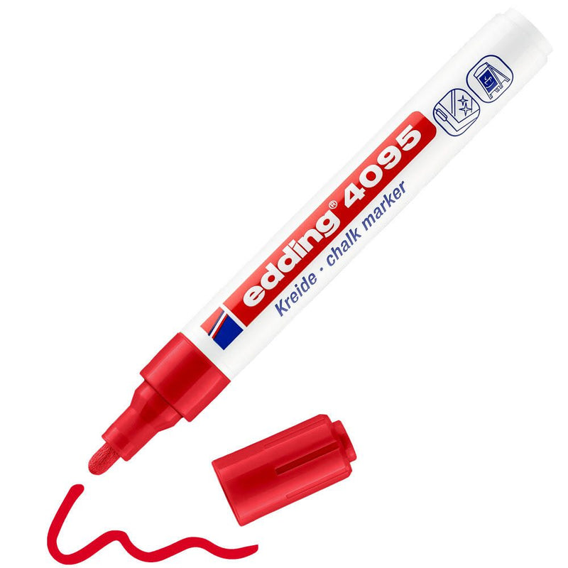 edding 4095 Kreidemarker 2.0 - 3.0 mm Rot