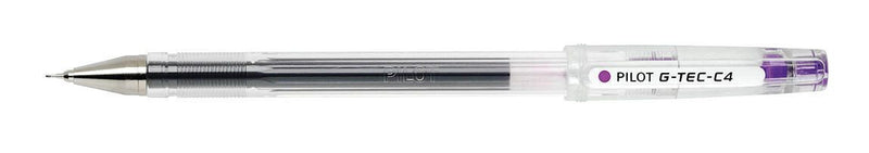 PILOT G-Tec C4 vio Gelschreiber 0.25 mm, Schreibfarbe: Lila