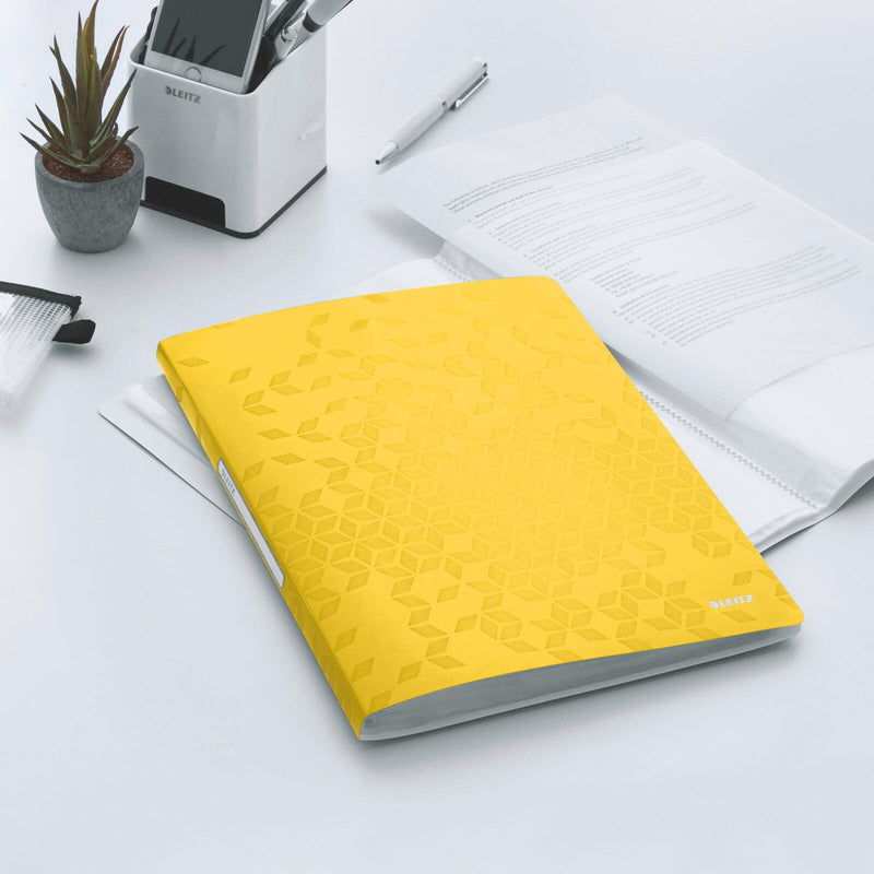LEITZ Sichtbuch DIN A4 gelb-metallic