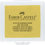 FABER-CASTELL Knetgummi gelb, rot oder blau