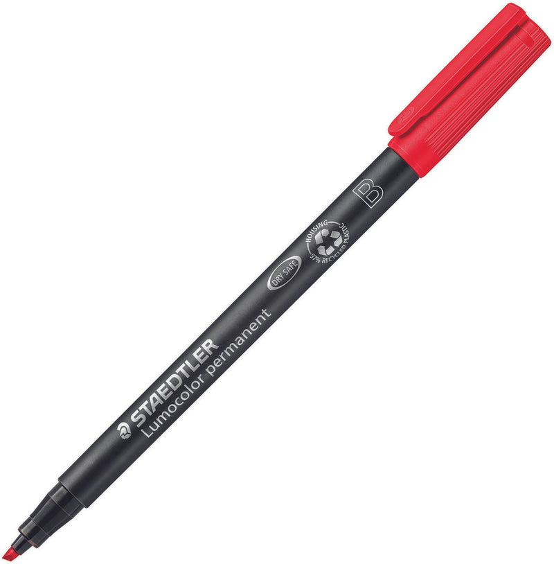 STAEDTLER Lumocolor Folienstift 1.0 - 2.5 mm Rot