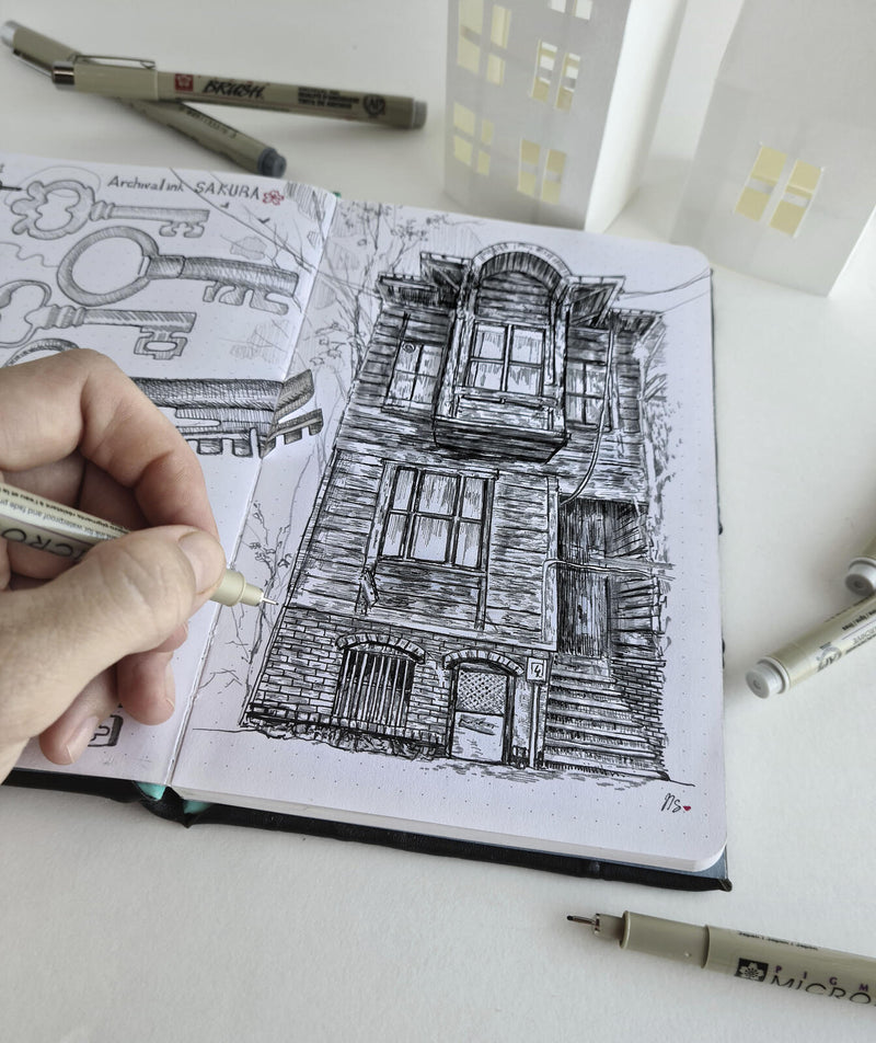 Sakura Pigma Micron Fineliner-Set 0.25 mm Mehrfarbig