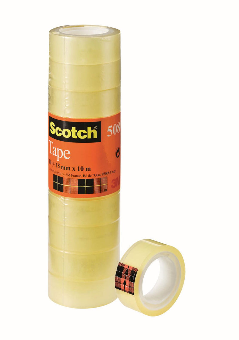 Scotch Klebefilm 15 mm x 10 m transparent