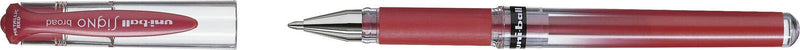 uni-ball Signo-metal Gelschreiber 0.6 mm, Schreibfarbe: Rot