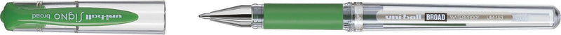 uni-ball Signo-metal Gelschreiber 0.6 mm, Schreibfarbe: Grün