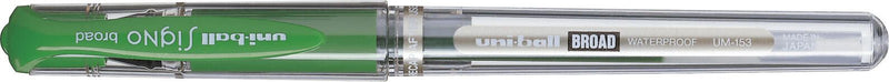 uni-ball Signo-metal Gelschreiber 0.6 mm, Schreibfarbe: Grün