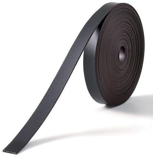 nobo Magnetband selbstklebend 1,0 x 1000,0 cm schwarz