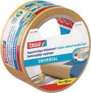 tesa doppelseitiges Klebeband 50 mm x 10 m weiß