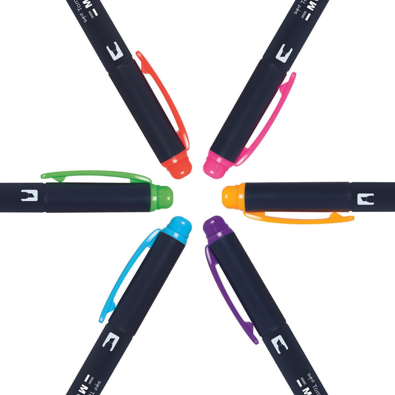 Tombow MONO edge Textmarker Mehrfarbig