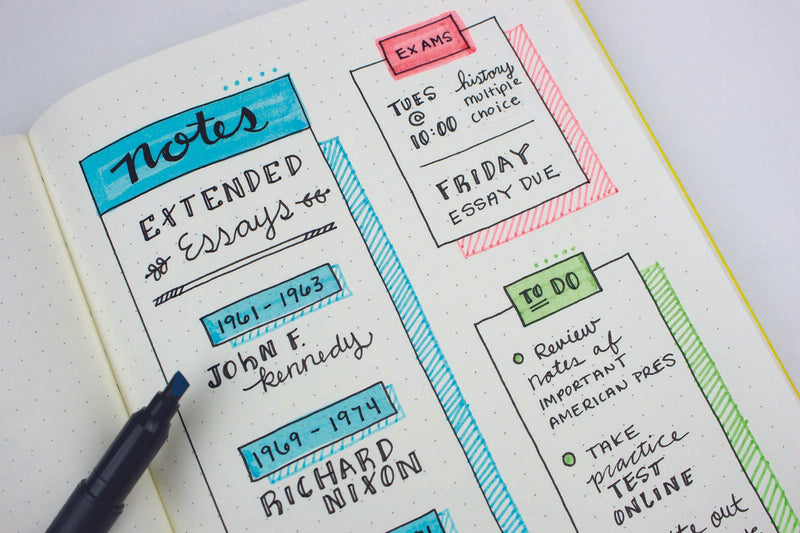 Tombow MONO edge Textmarker Mehrfarbig