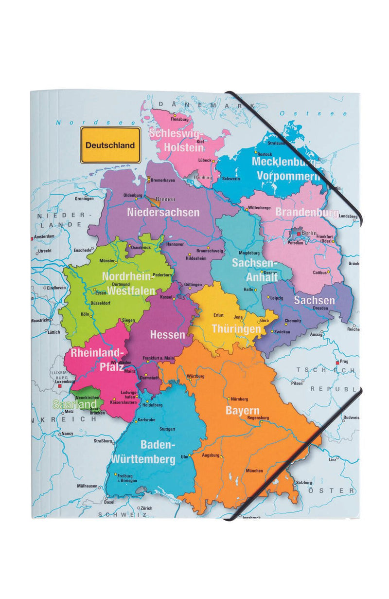 PAGNA Eckspanner DIN A4 Deutschlandkarte