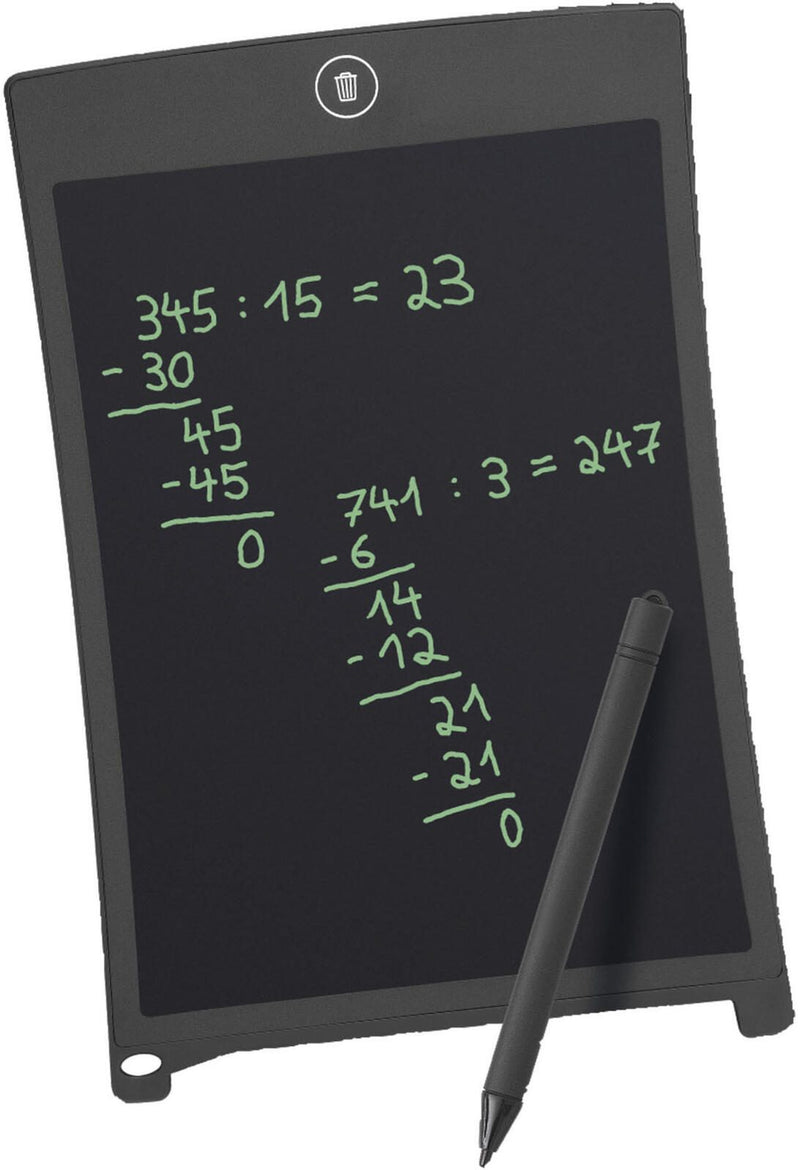 WEDO LCD-Schreibtafel schwarz 8,5 Zoll