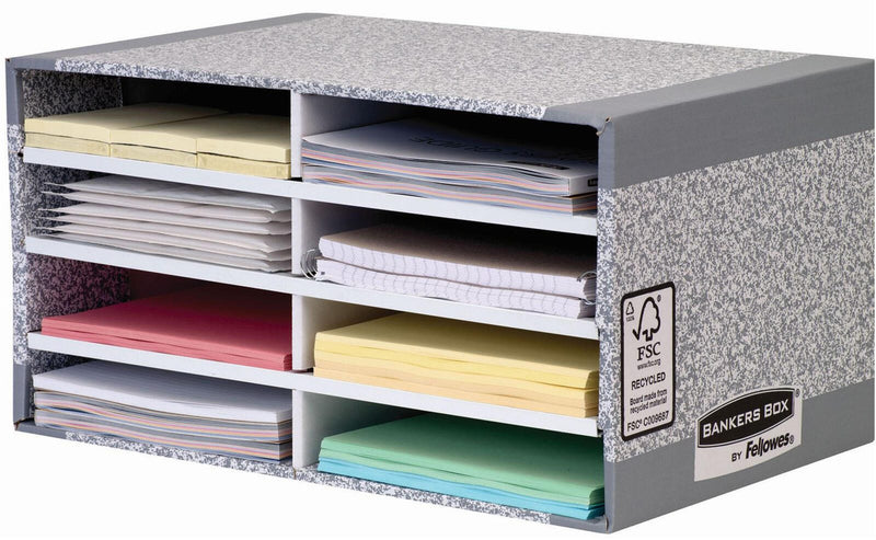 Fellowes Sortierstation DIN A4 8-Fach grau
