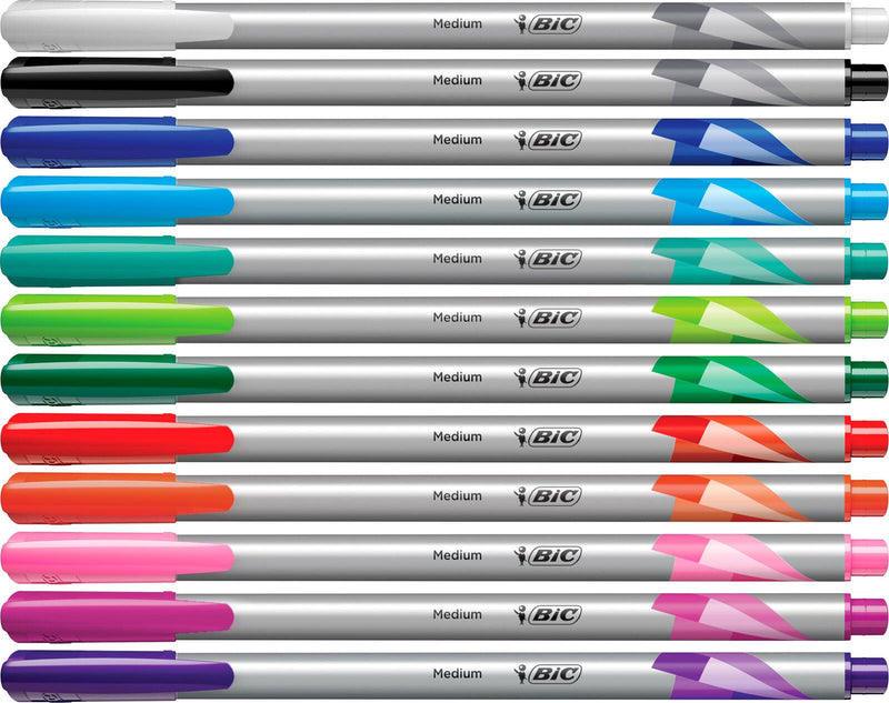 BIC® Filzstifte Schwarz 0.7 mm