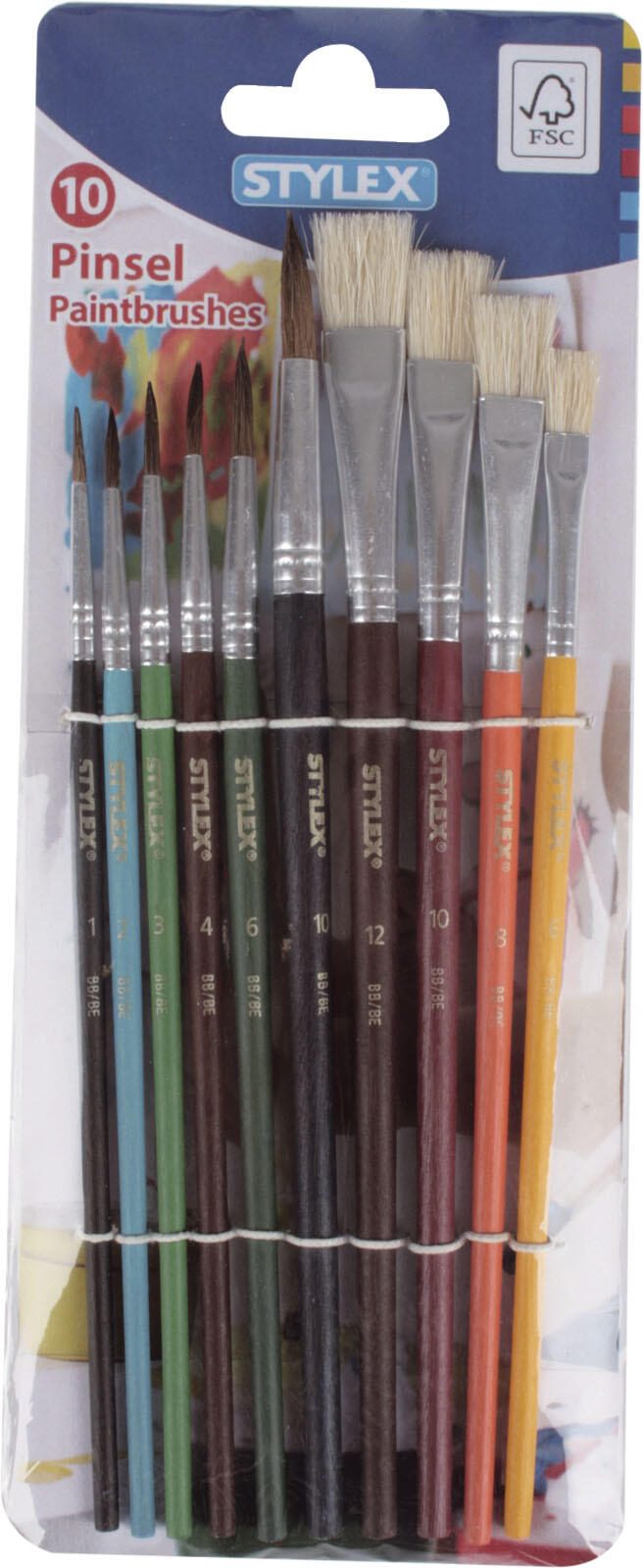 TOPPOINT Pinsel-Set 10-teilig