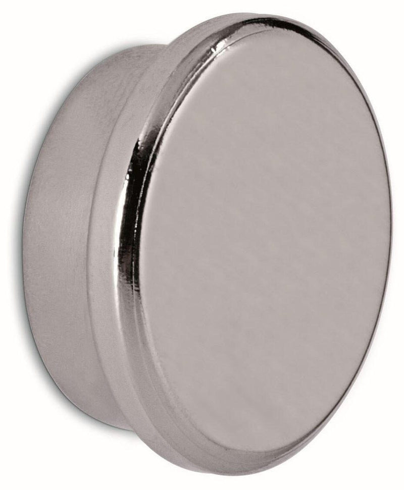 MAUL Magnet Ø 2,5 x 0,9 silber