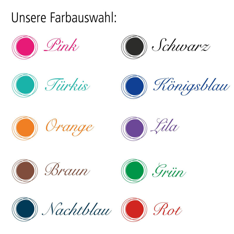 ONLINE® Tintenpatronen für Füller grün