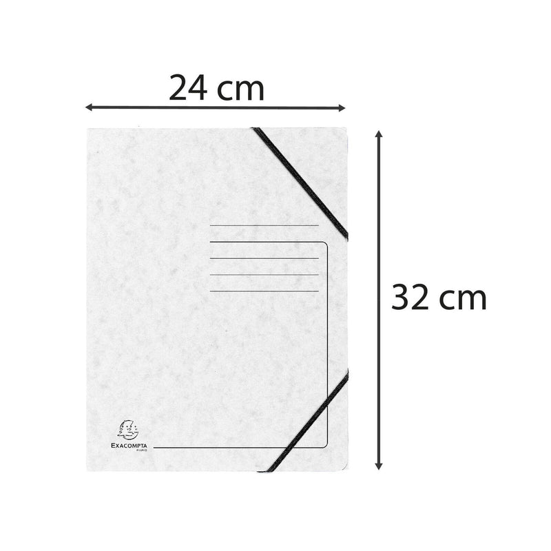 Exacompta Eckspanner DIN A4 weiß