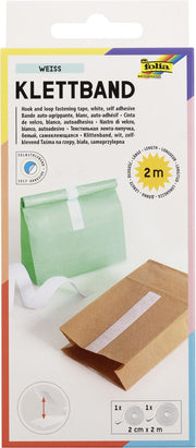 folia Klettband weiß