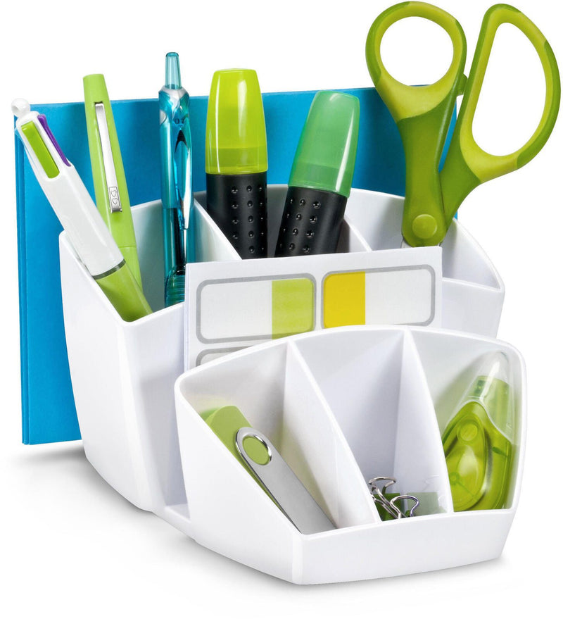 cep Schreibtisch-Organizer 14,3 x 15,8 x 9,3 cm polarweiß