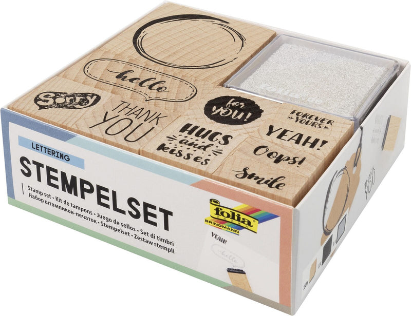 folia Motivstempel-Set LETTERING