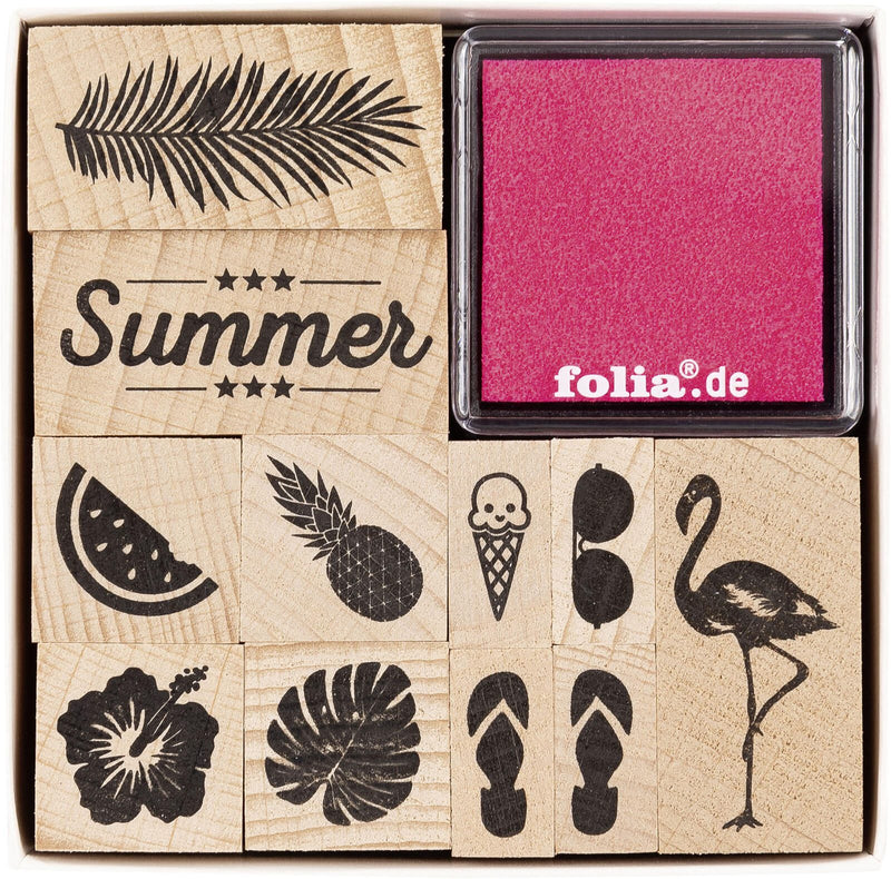 folia Motivstempel-Set SUMMER