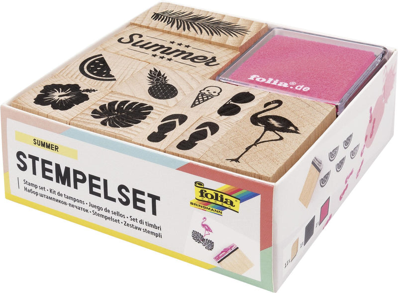 folia Motivstempel-Set SUMMER