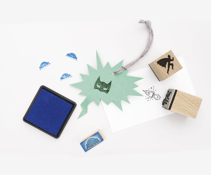 folia Motivstempel-Set SUPERHEROES