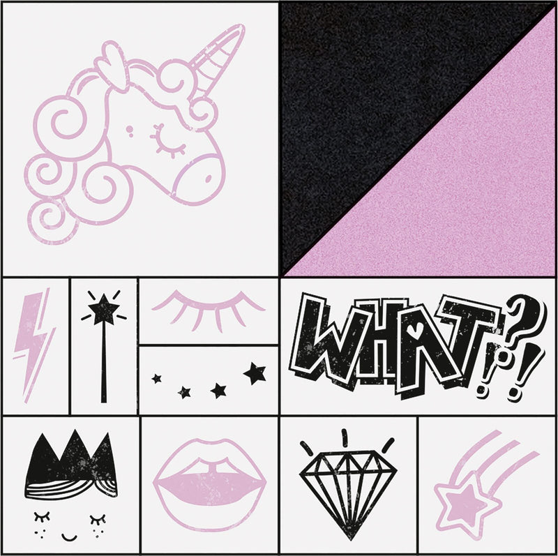 folia Motivstempel-Set UNICORN