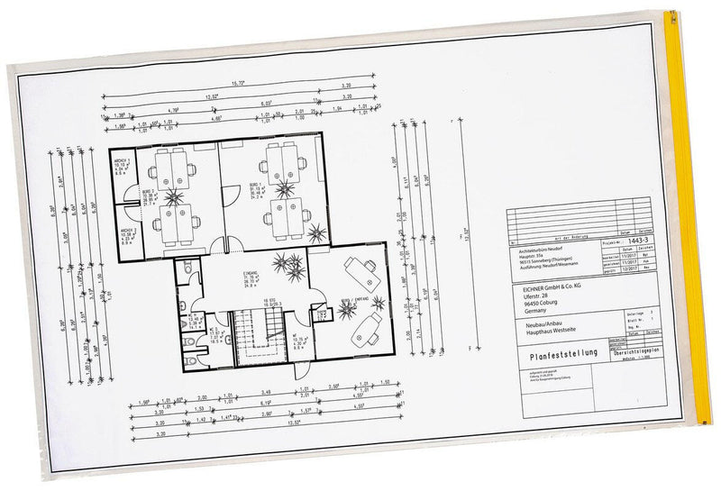 EICHNER Planschutztaschen A4 transparent