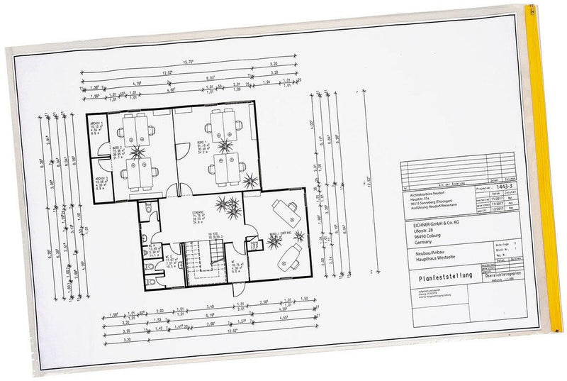 EICHNER Planschutztaschen A2 transparent