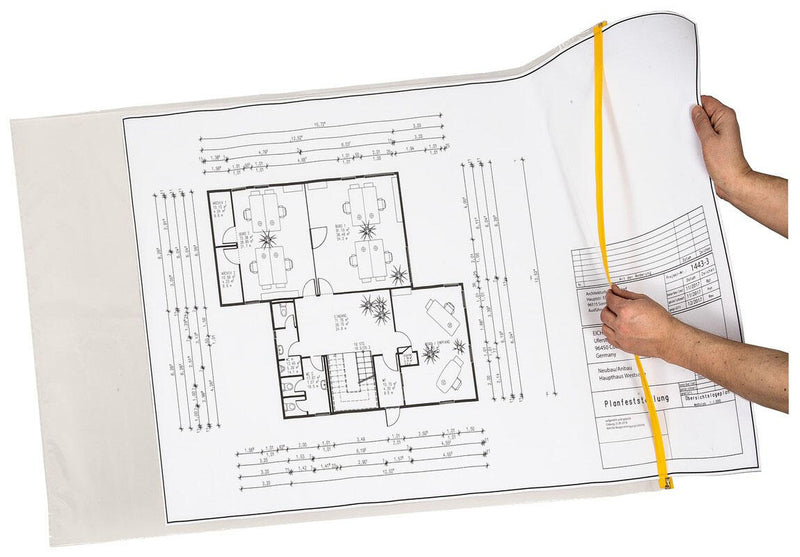 EICHNER Planschutztaschen A3 transparent