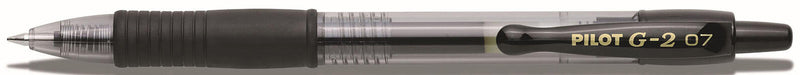 PILOT G2 + 12 Minen Gelschreiber-Set 0.4 mm, Schreibfarbe: Schwarz