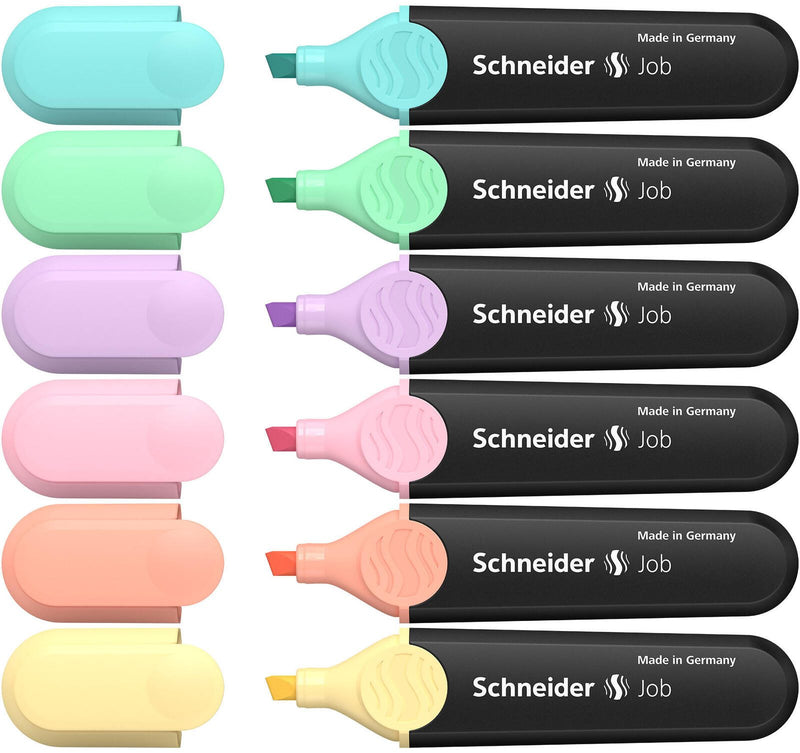 Schneider Job Pastell Textmarker Mehrfarbig