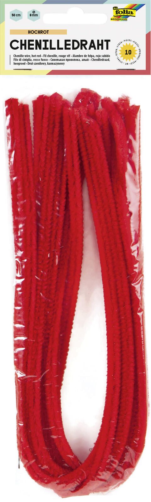 folia Pfeifenreiniger rot