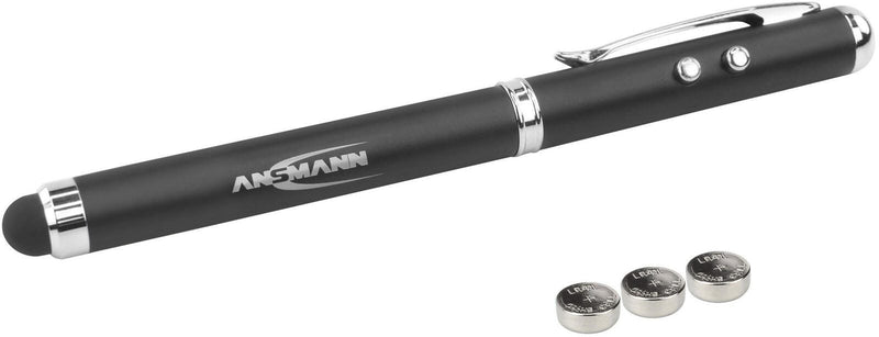 ANSMANN Eingabestift 4in1 Stylus Touch schwarz