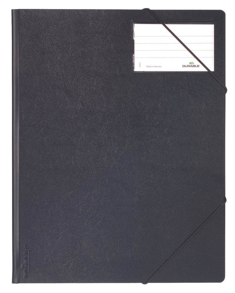 DURABLE Eckspanner Premium DIN A4 schwarz
