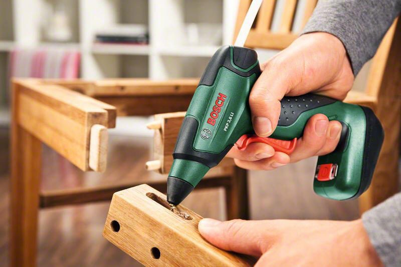 BOSCH PKP 3,6 LI Akku-Heißklebepistole grün