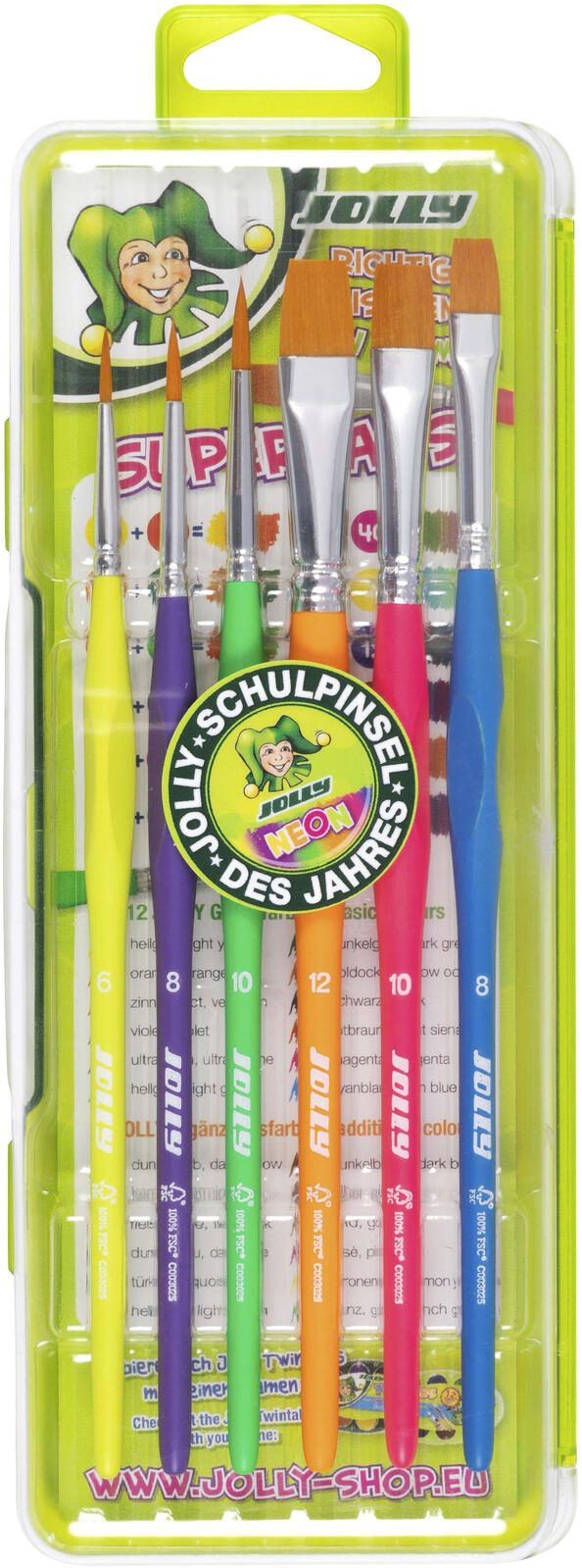 JOLLY Pinsel-Set 6-teilig
