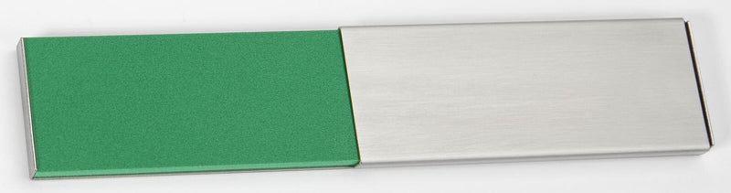 SignSystems® Türschild 15,0 x 3,0 cm silber